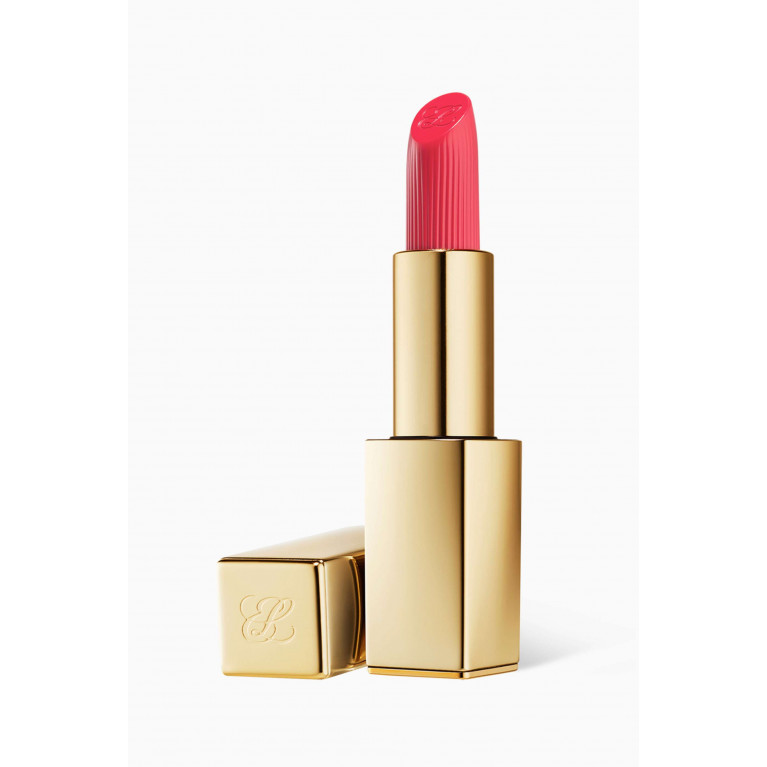 Estee Lauder - 320 Defiant Coral Pure Color Crème Lipstick, 3.5g
