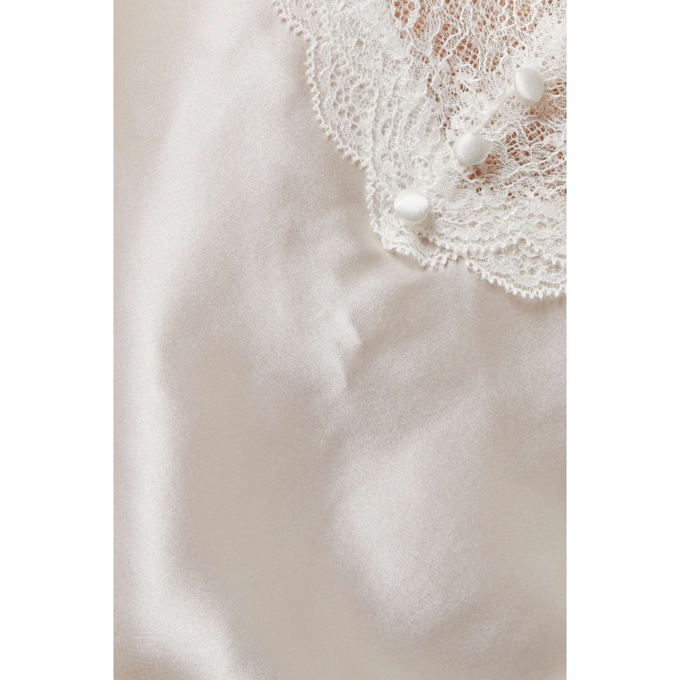 Maje - Leana Cami Top in Silk White