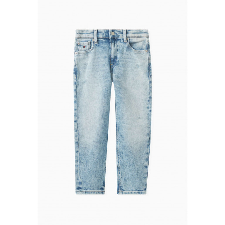 Tommy Hilfiger - Archive Faded Jeans in Recycled Stretch-denim