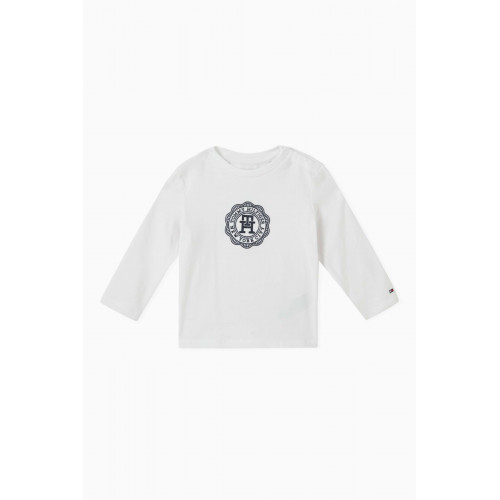 Tommy Hilfiger - TH Monogram T-shirt in Cotton-jersey