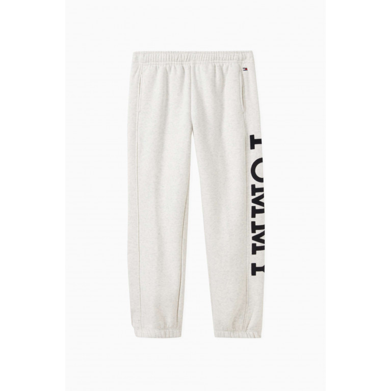 Tommy Hilfiger - Varsity Logo Sweatpants in Cotton-fleece