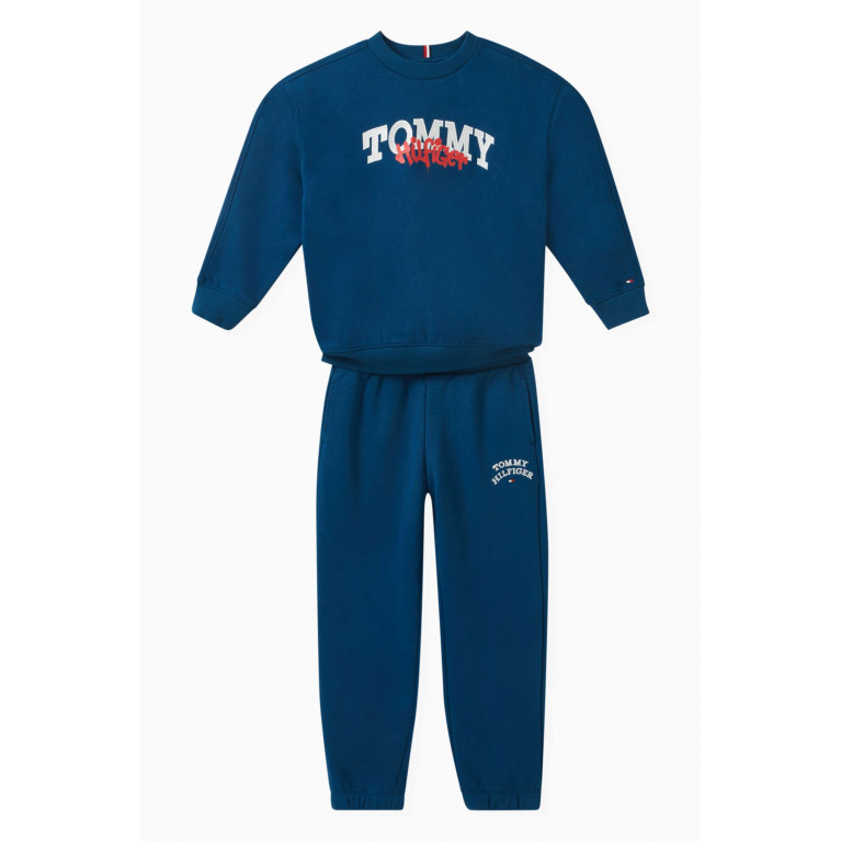 Tommy Hilfiger - Flag Logo Sweatpants in Cotton-fleece