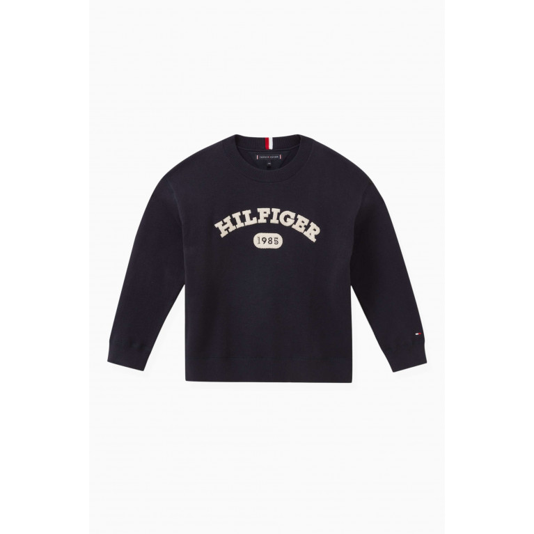 Tommy Hilfiger - Archive Logo Sweater in Textured Knit