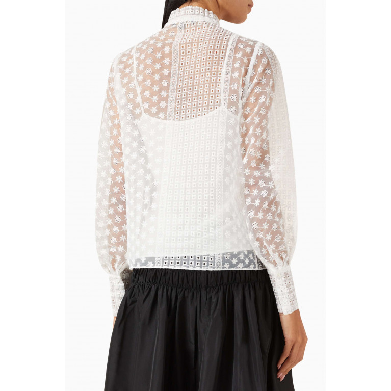 Maje - Embroidered Blouse