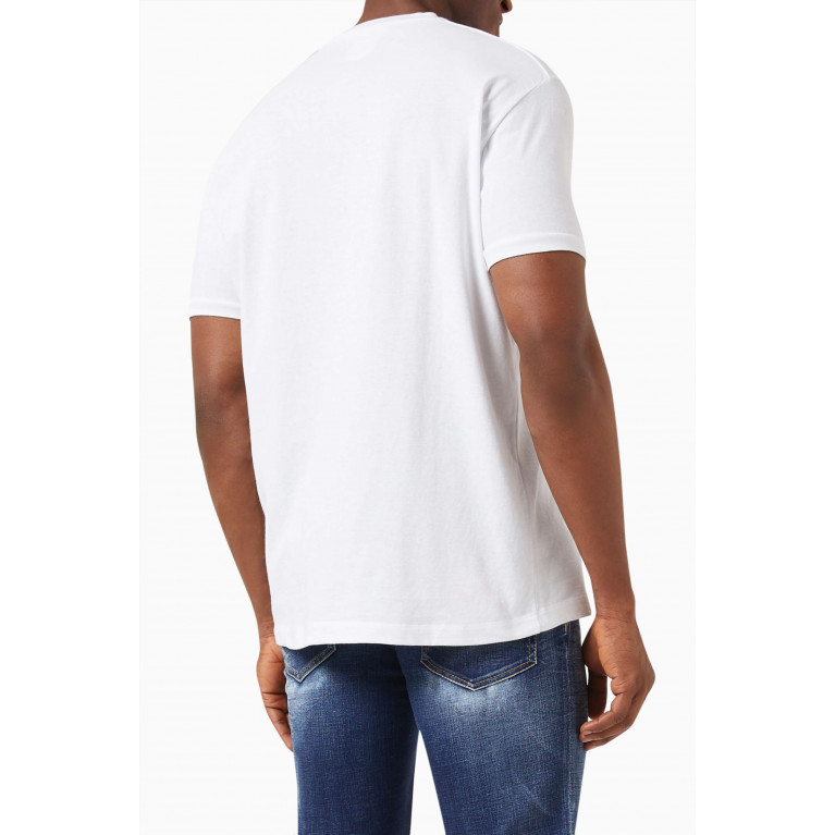 Dsquared2 - Graphic Logo T-shirt in Cotton White