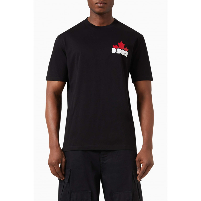 Dsquared2 - Cool Loose T-shirt in Cotton Black