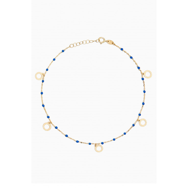 Damas - Amelia Athens Anklet in 18kt Yellow Gold
