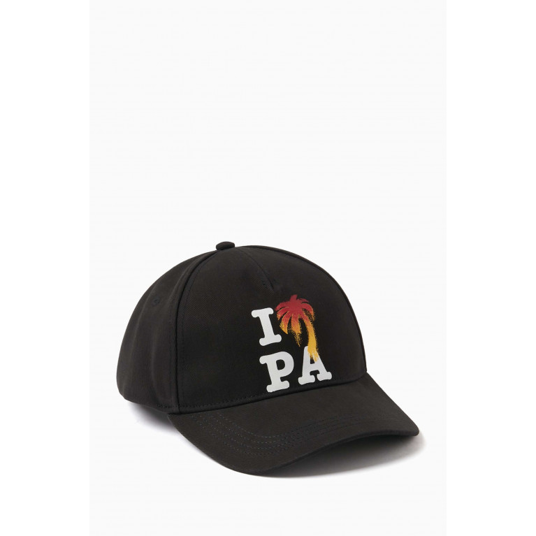 Palm Angels - I Love PA Baseball Cap in Cotton-drill
