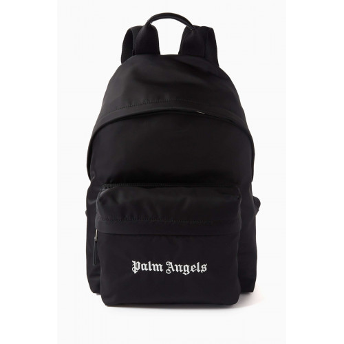 Palm Angels - Contrasting Logo Backpack in Nylon