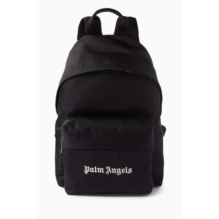 Palm Angels - Contrasting Logo Backpack in Nylon