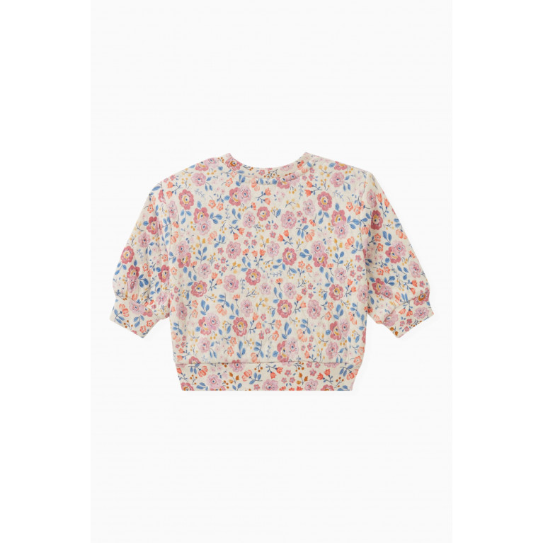 Purebaby - Floral Quilted Top in Organic Cotton