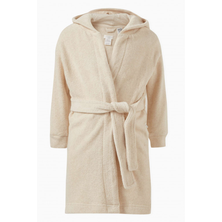 Purebaby - Bear Dressing Gown in Cotton Terry