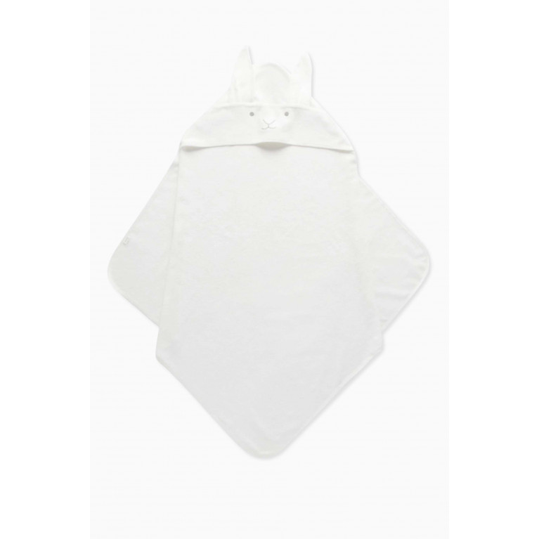 Purebaby - Hooded Towel in Organic Cotton Terry Neutral