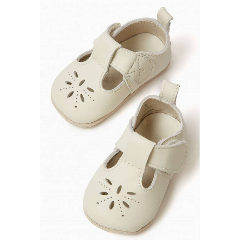 Purebaby - T-Bar Shoes in Leather