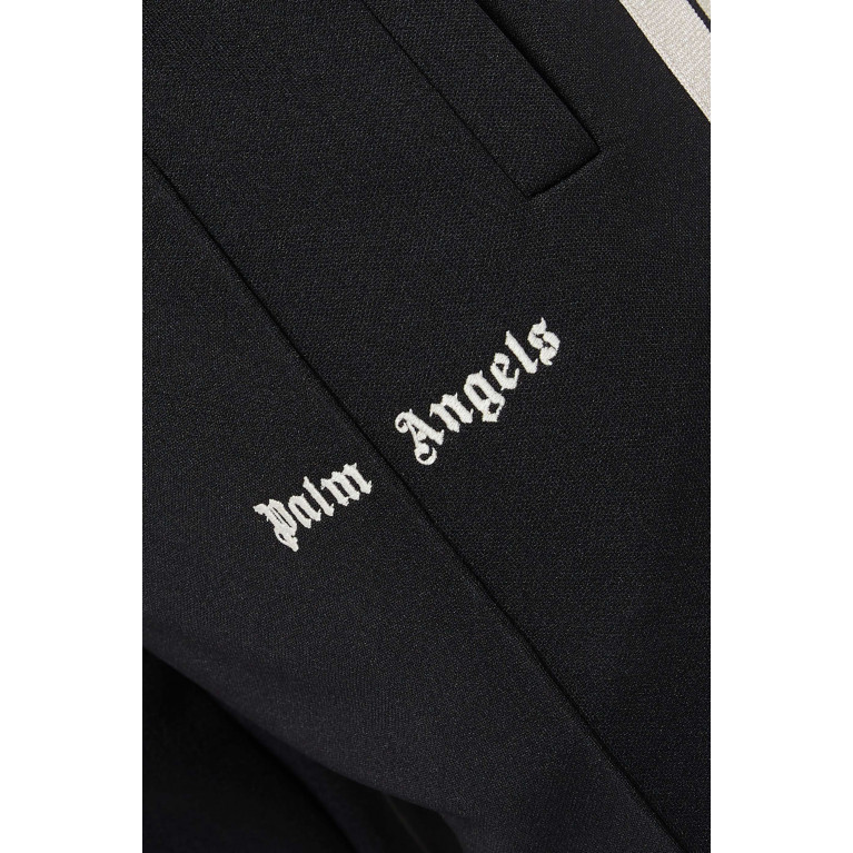 Palm Angels - New Classic Logo Track Pants in Nylon Black