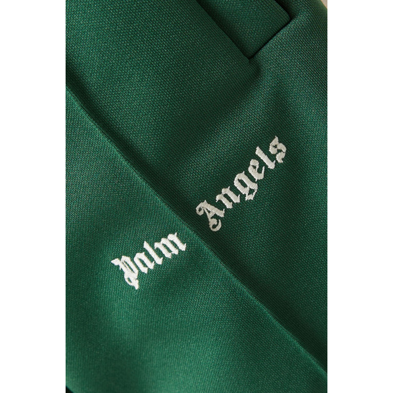 Palm Angels - New Classic Logo Track Pants Green