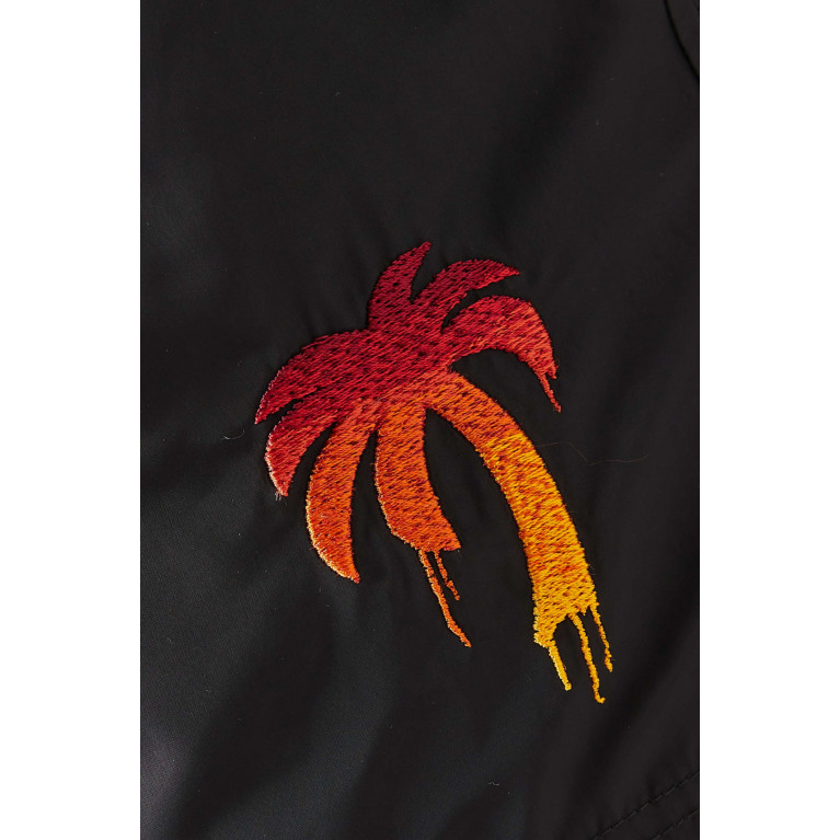 Palm Angels - Logo-embroidered Swim Shorts
