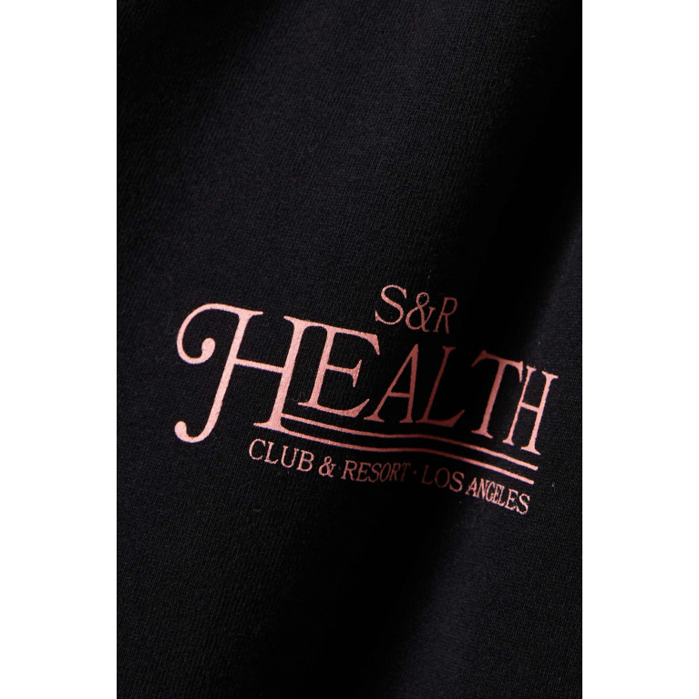 Sporty & Rich - SR Health Resort Sweatpants in Cotton-fleece