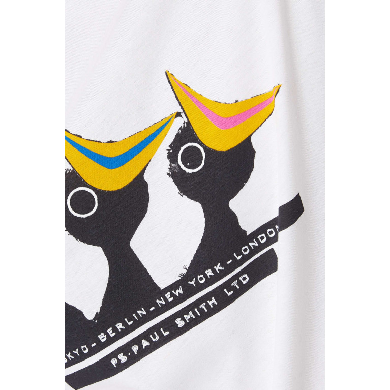 PS Paul Smith - Graphic Logo Print T-shirt in Cotton