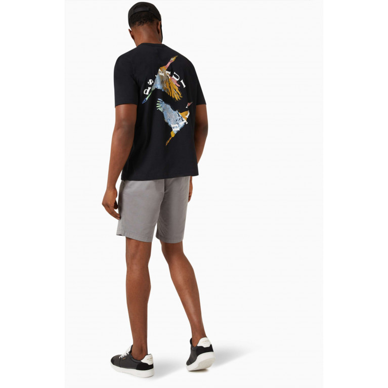 PS Paul Smith - Graphic Logo T-shirt in Organic Cotton-jersey