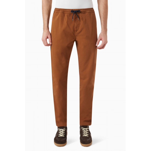 PS Paul Smith - Trousers in Cotton Brown