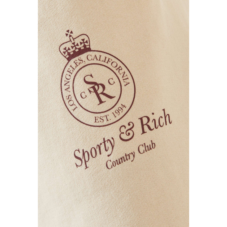 Sporty & Rich - Crown Sweatpants in Jersey
