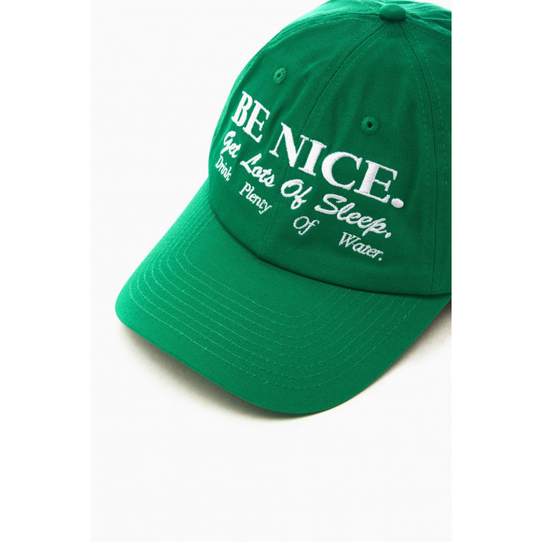 Sporty & Rich - Be Nice Hat in Cotton-twill