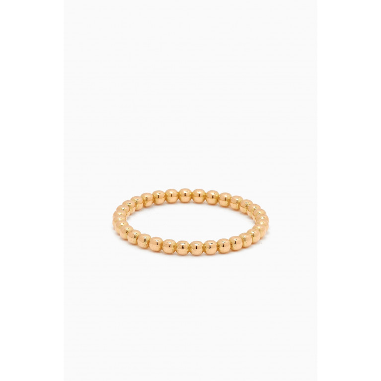 Damas - Galeria Perla Beaded Ring in 18kt Yellow Gold