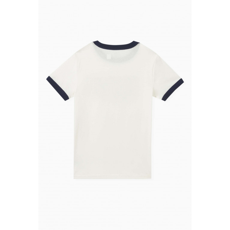 Polo Ralph Lauren - Triple Pony Printed T-shirt in Cotton