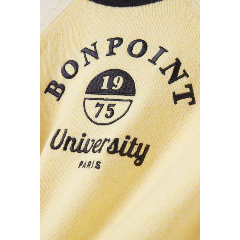 Bonpoint - Damian Pullover in Wool Yellow