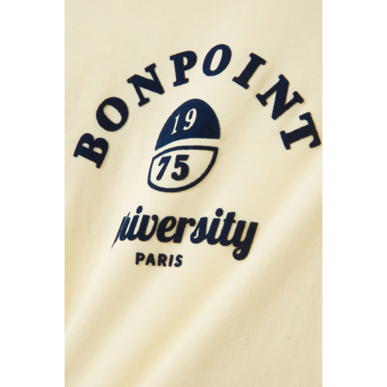 Bonpoint - Tadda Long Sleeved T-Shirt in Organic Cotton