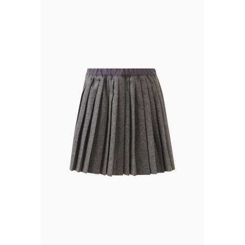 Bonpoint - Pleated Skirt in Wool Blend