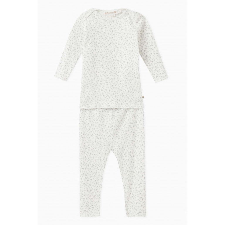 Bonpoint - Cherry-print Pyjama Set in Cotton