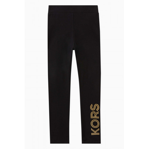 Michael Kors Kids - Logo Leggings in Cotton