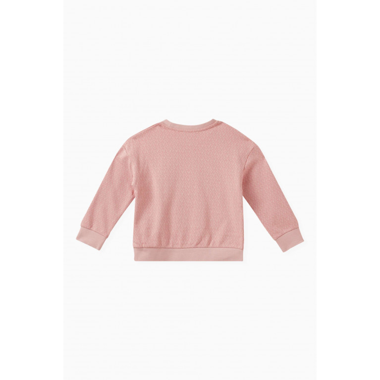 Michael Kors Kids - Logo Print Sweatshirt in Cotton