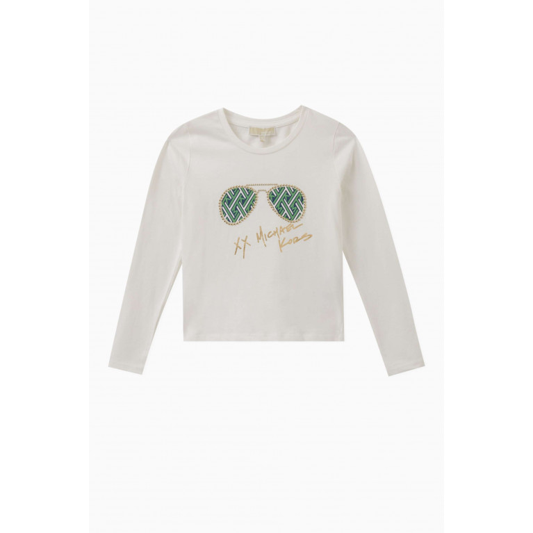 Michael Kors Kids - Logo T-shirt in Cotton
