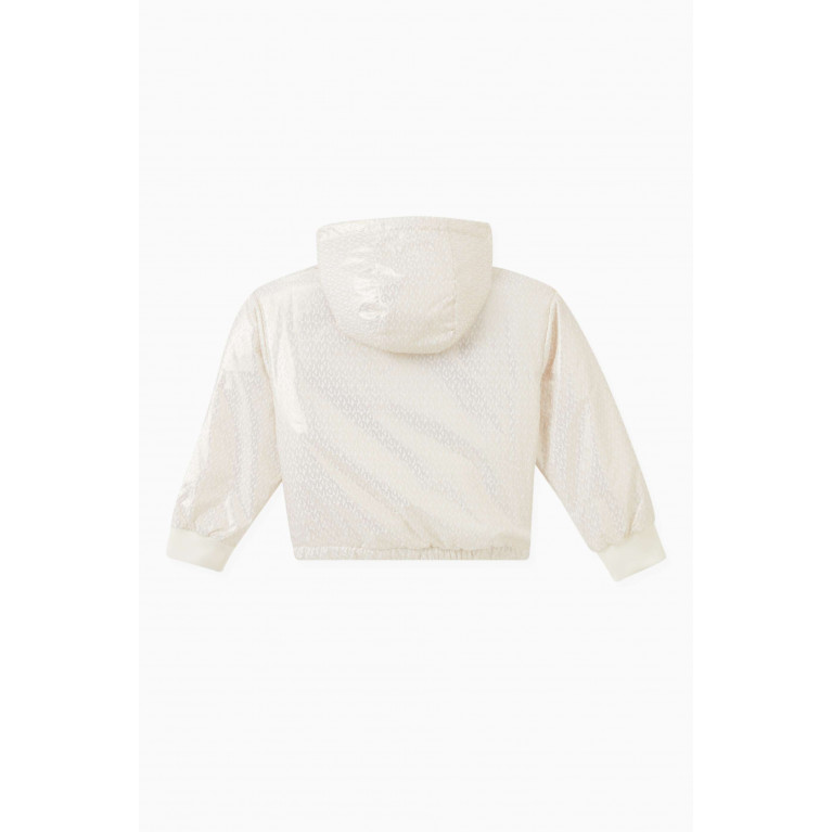 Michael Kors Kids - Monogram-print Padded Jacket in Polyester