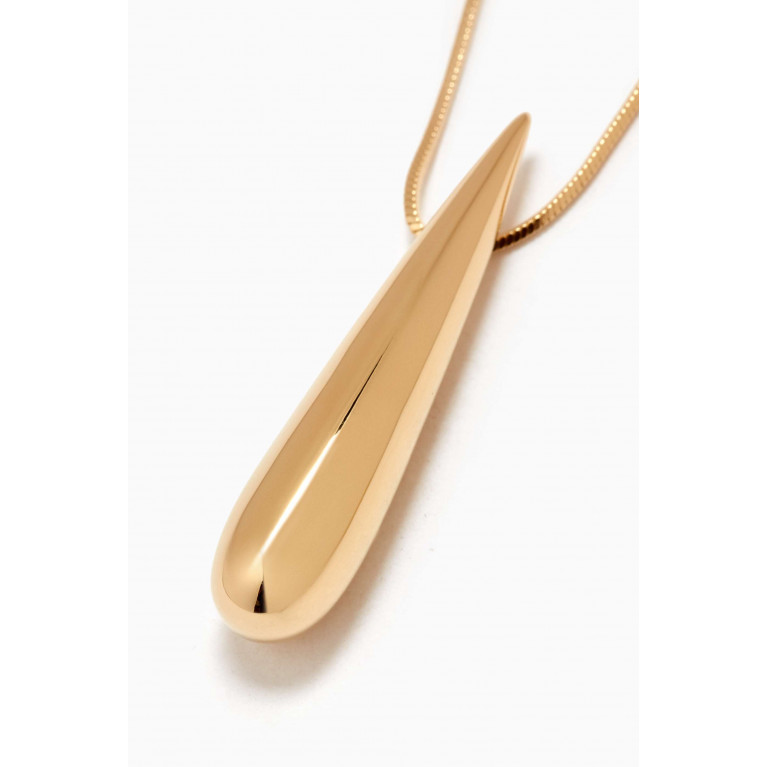 Ragbag - Stringent Hoop Earrings in 18kt Gold-plated Brass