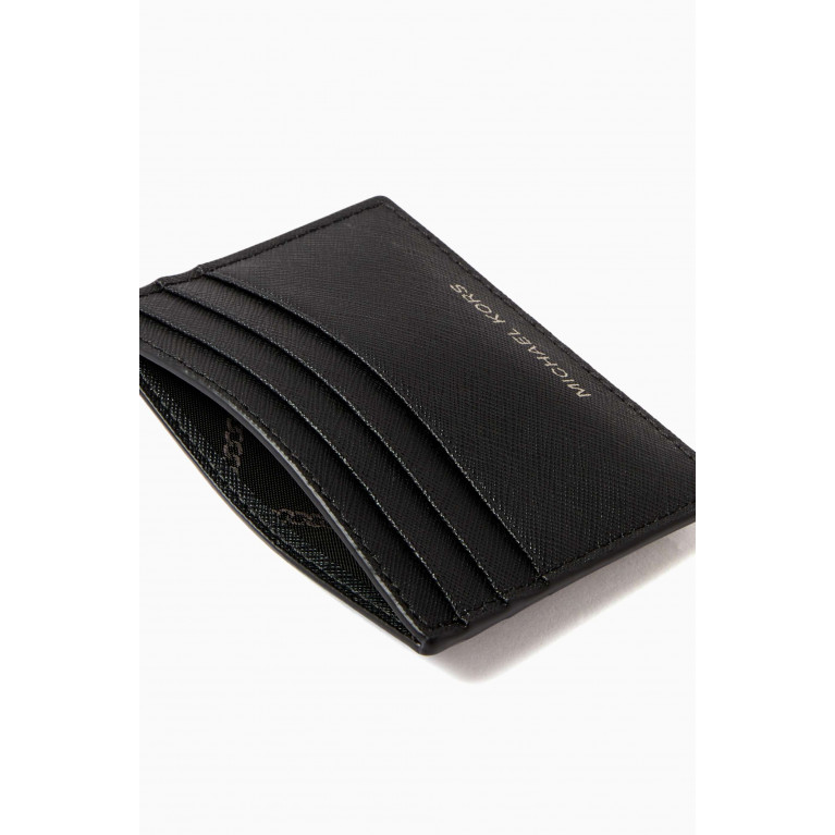 MICHAEL KORS - Varick Card Case in Leather