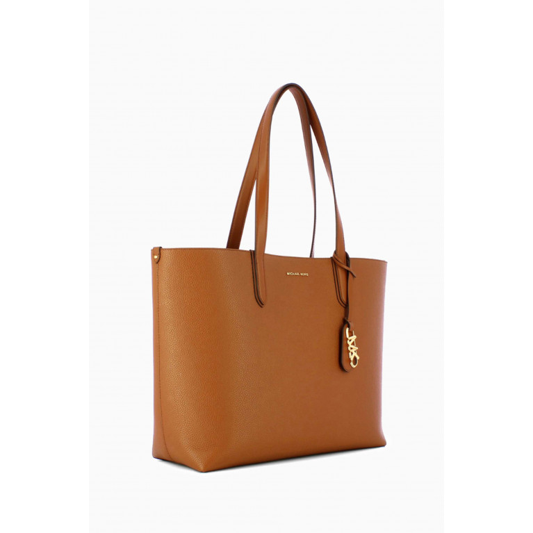 MICHAEL KORS - XL Eliza Reversible Tote Bag in Pebbled Leather