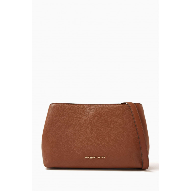 MICHAEL KORS - Medium Parker Messenger Bag in Smooth Leather