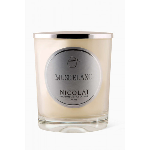 Nicolai Parfumeur Createur - Musc Blanc Candle, 190g