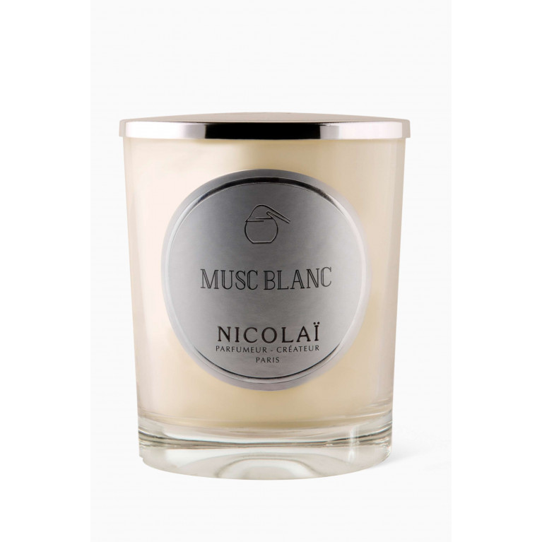 Nicolai Parfumeur Createur - Musc Blanc Candle, 190g