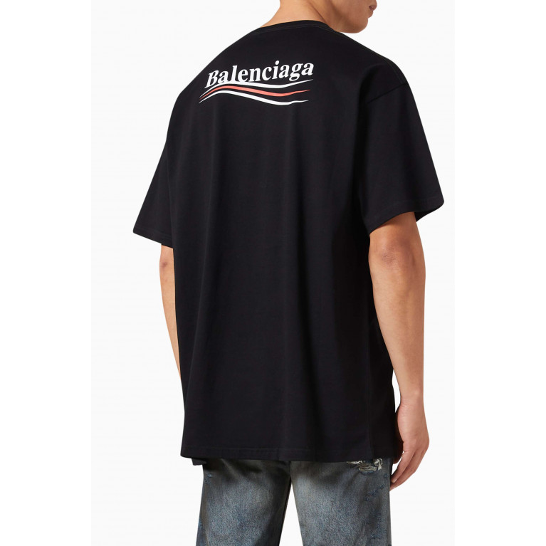 Balenciaga - Political Campaign T-shirt in Cotton Jersey
