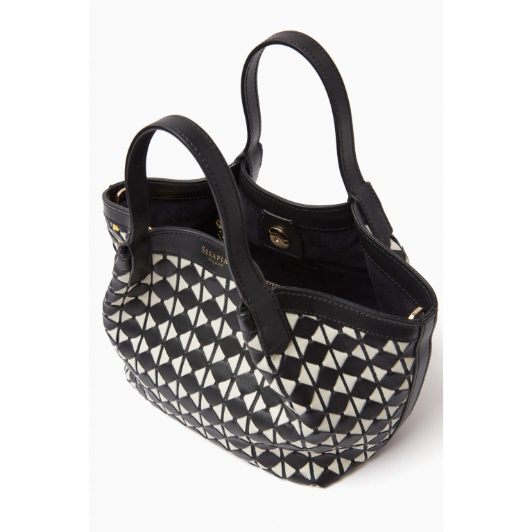 Serapian - Mini Secret Bag in Mosaico Leather