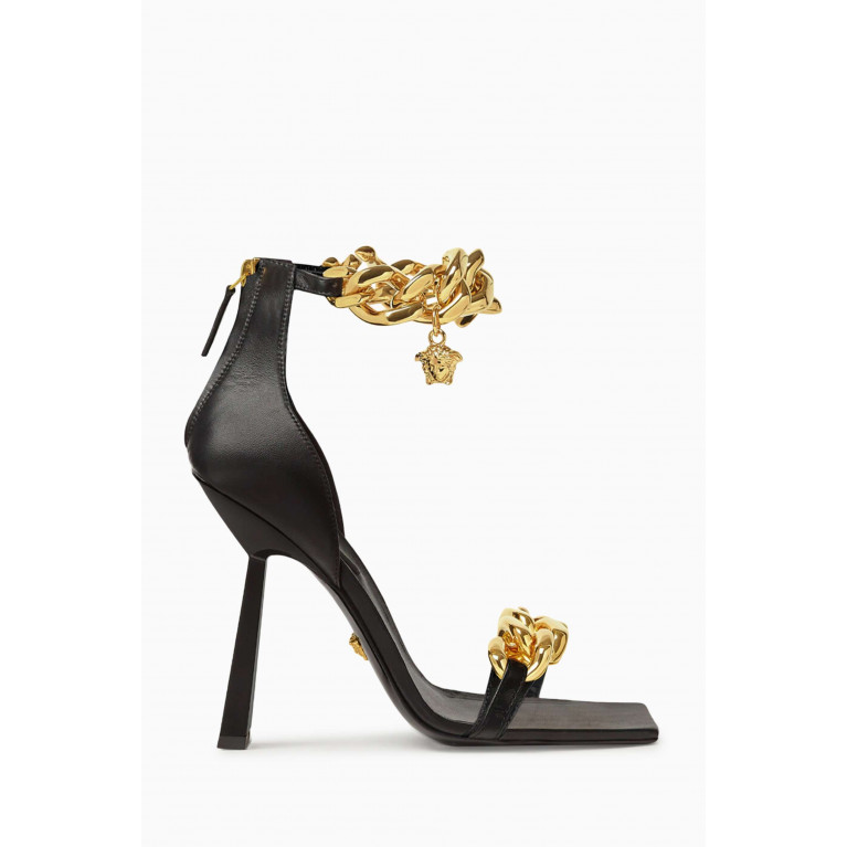 Versace - Medusa Chain 115 Sandals in Leather