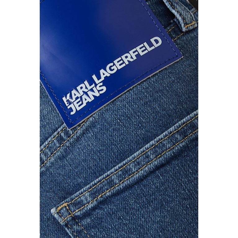 Karl Lagerfeld - KLJ Low-rise Loose Jeans in Denim