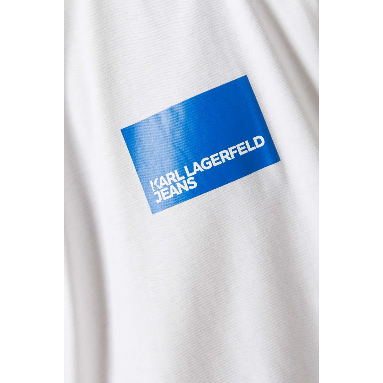 Karl Lagerfeld - KLJ Logo T-shirt in Organic Cotton
