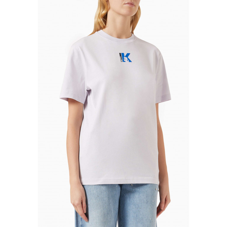 Karl Lagerfeld - KLJ Logo T-shirt in Cotton-jersey