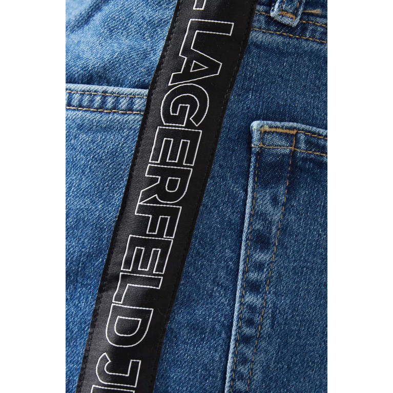Karl Lagerfeld - KLJ Logo Tape Jeans in Denim